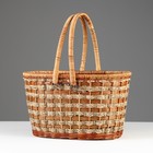 Корзина плетёная для хранения «Пикник», 40×29×24 см, ручка h=19 см, лоза - Фото 9