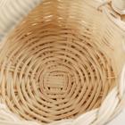 Набор корзин плетёных, Elena, 3 шт., 20×6(24) см, 16×6(20) см, 12×5(15) см - Фото 3