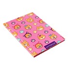 Колледж-тетрадь в твердой обложке 7БЦ, А5, 80 листов, У меня лапки, блок в клетку, глянцевая ламинация - фото 24565154