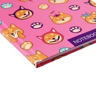 Колледж-тетрадь в твердой обложке 7БЦ, А5, 80 листов, У меня лапки, блок в клетку, глянцевая ламинация - фото 24565155