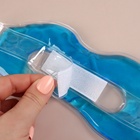 Маска для лица гидрогелевая, охлаждающая/согревающая, 23×10×0.5 см, синяя - Фото 6