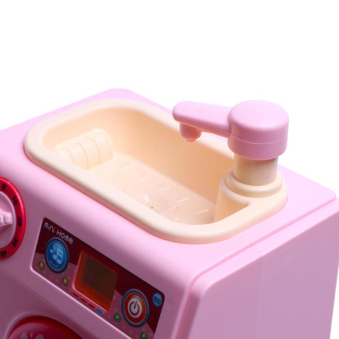 Бытовая техника «Стиральная машина» бежит вода, крутится барабан 51004