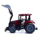Трактор инерционный «Сельскохозяйственный», цвет бордовый - фото 42612508