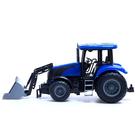Трактор инерционный «Сельскохозяйственный», цвет синий - фото 42612512