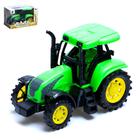 Трактор инерционный «Сельскохозяйственный», цвет зелёный - фото 4973966
