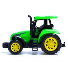 Трактор инерционный «Сельскохозяйственный», цвет зелёный - Фото 2