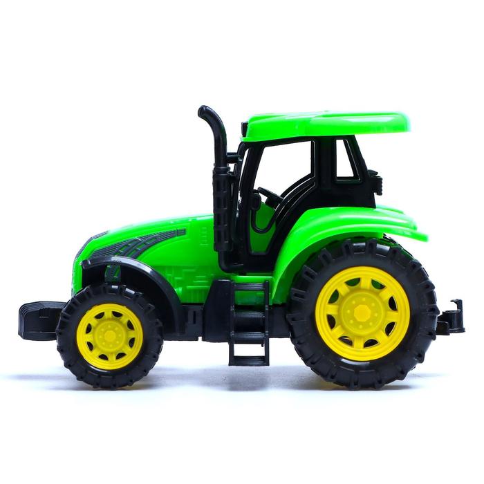 Трактор инерционный «Сельскохозяйственный», цвет зелёный - фото 1911612280