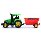 Трактор инерционный «Фермер» с прицепом - фото 21360199