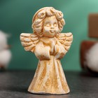 Фигура "Молящийся ангел"  позолота высота 3х7х4,5см - Фото 5