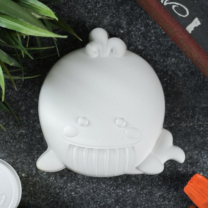 Фигура для раскраски «Кит» 9×7×1 см