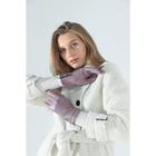 Перчатки женские, безразмерные, без утеплителя, цвет пудра - Фото 2