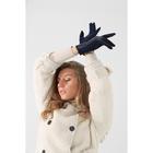 Перчатки женские, безразмерные, без утеплителя, цвет синий - фото 33719826