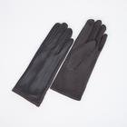 Перчатки женские, безразмерные, без утеплителя, цвет серый - фото 321302178