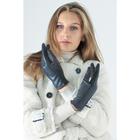 Перчатки женские, безразмерные, без утеплителя, цвет серый - Фото 2