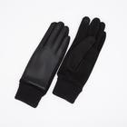Перчатки женские, безразмерные, без утеплителя, цвет чёрный - фото 9388865