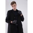 Перчатки мужские, безразмерные, без утеплителя, цвет серый - Фото 4