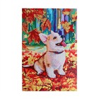 Алмазная мозаика на подрамнике с частичным заполнением «Корги», 20×30 см - Фото 3