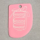 Шпатель кондитерский «Создаю праздник», набор 3 шт., 11.5×8 см, 11.2×6.5 см, 10×7 см - Фото 4