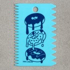 Набор кондитерских шпателей «Пончик» 11.5×8 см, 11.2×6.5 см, 10×7 см, 3 шт - Фото 5