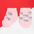 Набор новогодних носков для девочки Крошка Я «Котик», 2 пары, 10-12 см - Фото 5