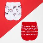 Набор новогодних детских носков Крошка Я «Киса», 2 пары, 6-8 см - Фото 2