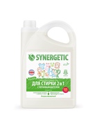 Жидкое средство для стирки 2 в 1, Synergetic, универсальное, гель, 3.75 л - Фото 10