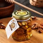 Цветочный мёд «Сотка», с грецким орехом , 220 г - фото 318617533
