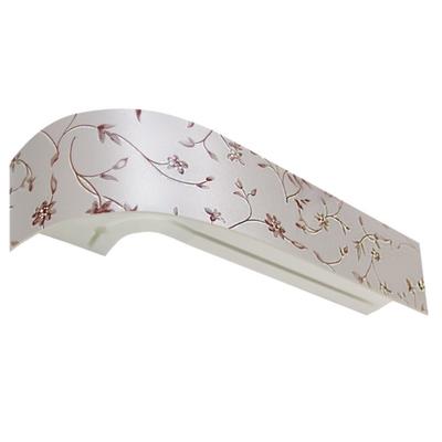 Карниз «Классика» в сборе 3-х рядный, планка «Романтика серебро», 240 см