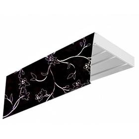 

Карниз «Эконом+» в сборе 3-х рядный, цвет «Романтика black», 200 см