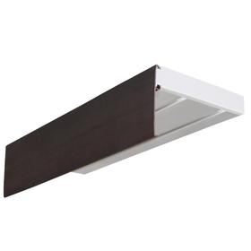 

Потолочный карниз «Эконом плюс», 2-х рядный, 280 см, цвет планки венге