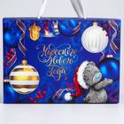 Пакет-коробка подарочная «Чудесного нового года», 28×20×13 см, Me To You - Фото 2