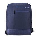 Рюкзак, отдел на молнии, крепление на чемодан, цвет синий - Фото 2