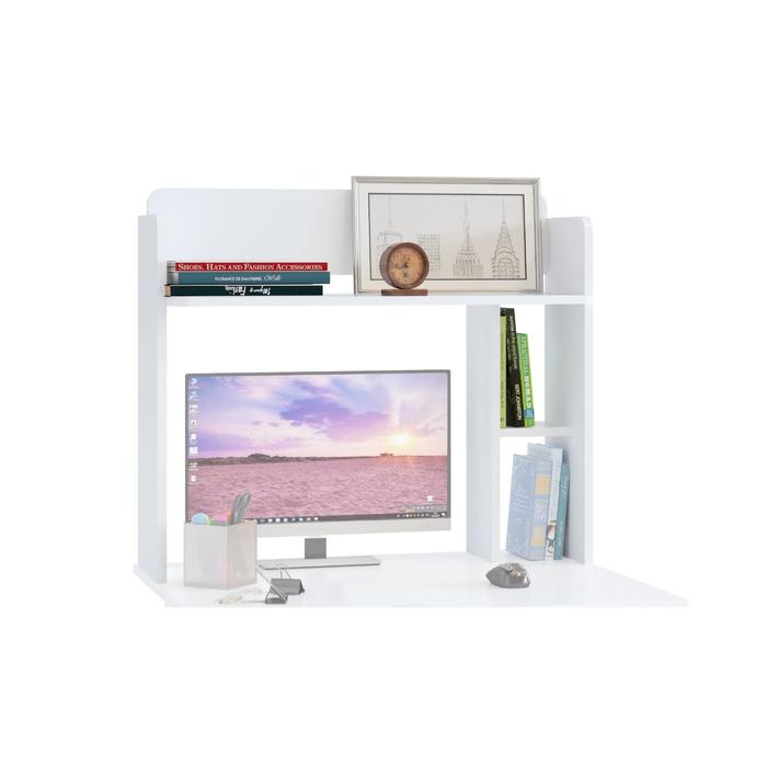 Надстройка для компьютерного стола, 790 × 252 × 680 мм, цвет белый - Фото 1