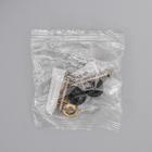 Вешалка настенная «Став», 4 крючка, 22×4×7 см, чёрная - Фото 4