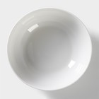 Салатник фарфоровый Доляна «Мрамор», 600 мл, d=15,5 см - Фото 3