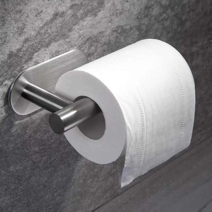 Держатель для туалетной бумаги, нержавеющая сталь - фото 1899976278