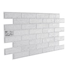 Стеновая панель ПВХ «Кирпич белоснежный», 485×960 мм, цвет белый - Фото 3
