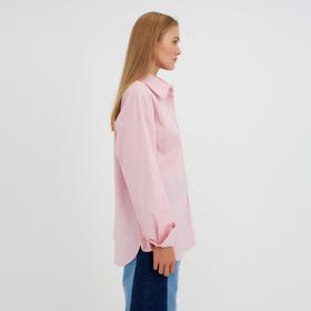 

Рубашка женская MINAKU: Casual Collection цвет розовый, р-р 52