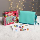 Сумка с наклейками «Цветной единорожка» - фото 25553230