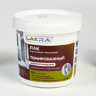 Лак тонированный антисептический «Лакра», бесцветный, 0.9 кг - Фото 3