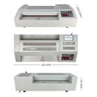 Ламинатор A4 60-250 мкм, 4 вала, скорость 62 см/мин, Гелеос «ЛМ_А4Про» - Фото 3