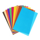 Бумага цветная А4, 10 листов, 10 цветов, мелованная, в папке 7403740