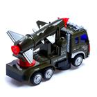 Машина «Армия», работает от батареек, свет и звук, МИКС - Фото 4