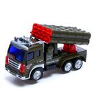 Машина «Армия», работает от батареек, свет и звук, МИКС - фото 24711409