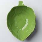 Салатник керамический «Артишок», зелёная, 20 х 17 см, 600 мл, цвет зелёный - Фото 4