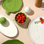 Соусник керамический «Артишок», 10 см, 250 мл, цвет зелёный - фото 9858463