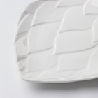 Блюдо керамическое для подачи «Артишоки», белая, 20 х 17 см, цвет белый - Фото 4