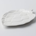 Блюдо керамическое для подачи «Артишоки», белая, 20 х 17 см, цвет белый - Фото 5