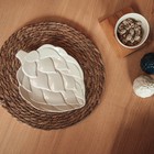 Блюдо керамическое для подачи «Артишоки», белая, 20 х 17 см, цвет белый - Фото 9