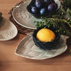 Блюдо керамическое для подачи «Артишоки», белая, 20 х 17 см, цвет белый - Фото 10